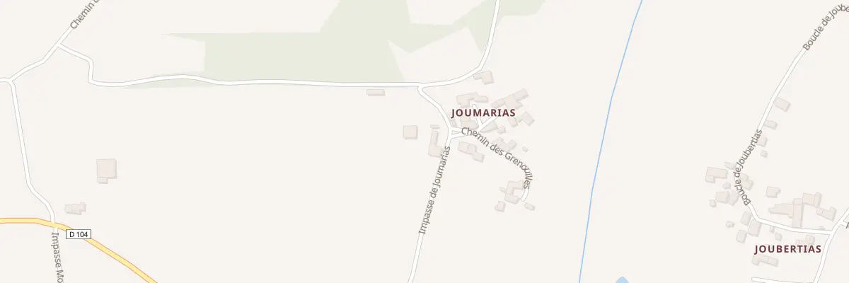 Plan du 215 Joumarias à Celles
