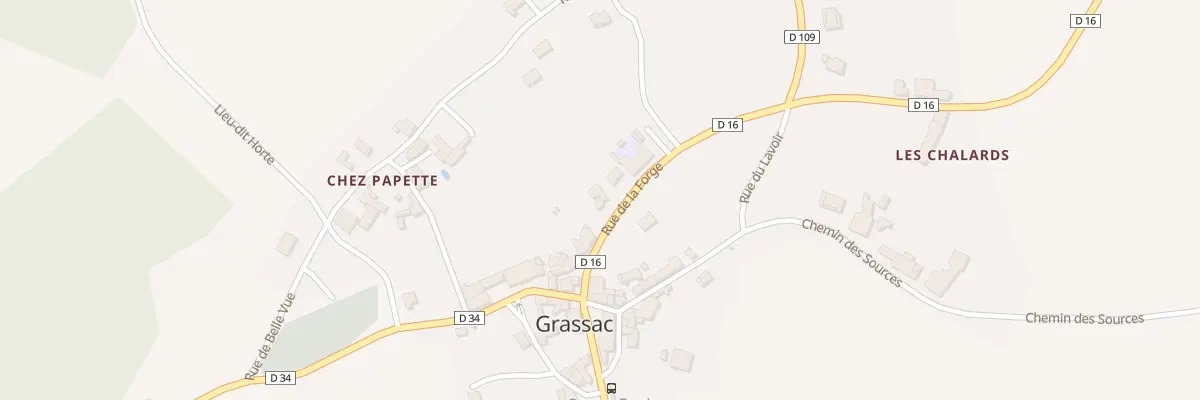 Plan du 29 Rue de la Forge à Grassac