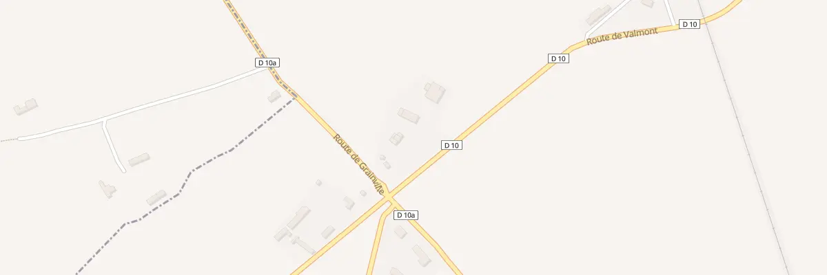 Plan du 661 Rte de Valmont à Grainville-Ymauville