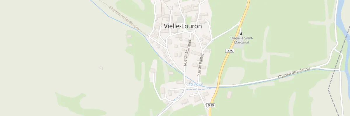 Plan du 5061 Le Village à Vielle-Louron