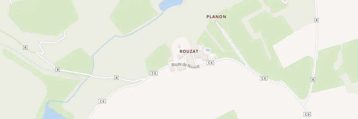 Plan du 817 Rte de Rouzat à Espiens