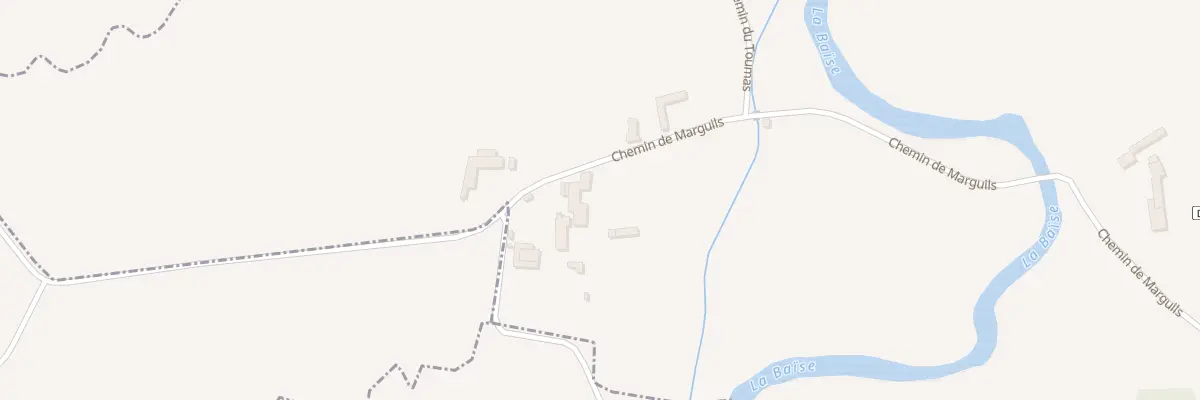 Plan du 723 Chem des Marguils à Montaut