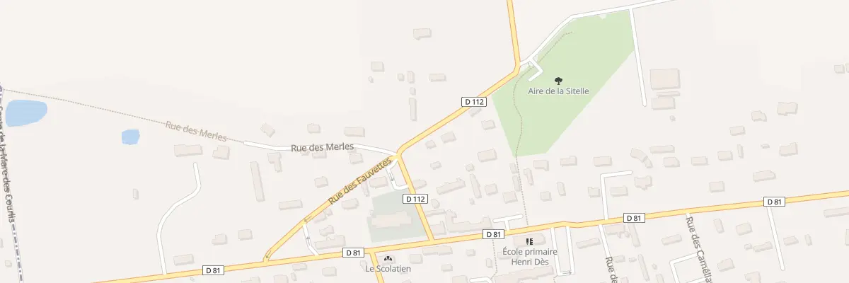 Plan du 3 Rue des Grives à La Remuée