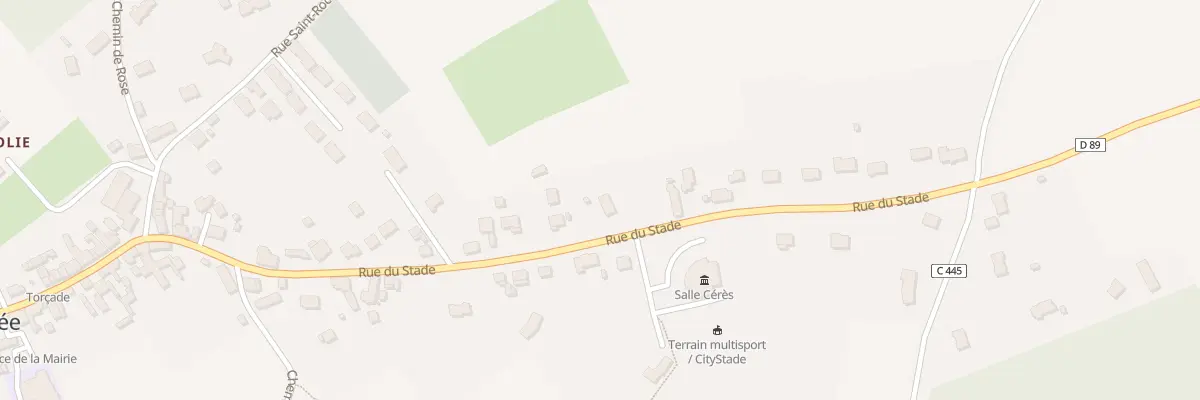Plan du 31 Rue du Stade à Torcé-en-Vallée