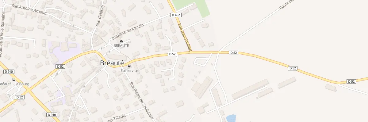 Plan du 8 Rue de la Libération à Bréauté