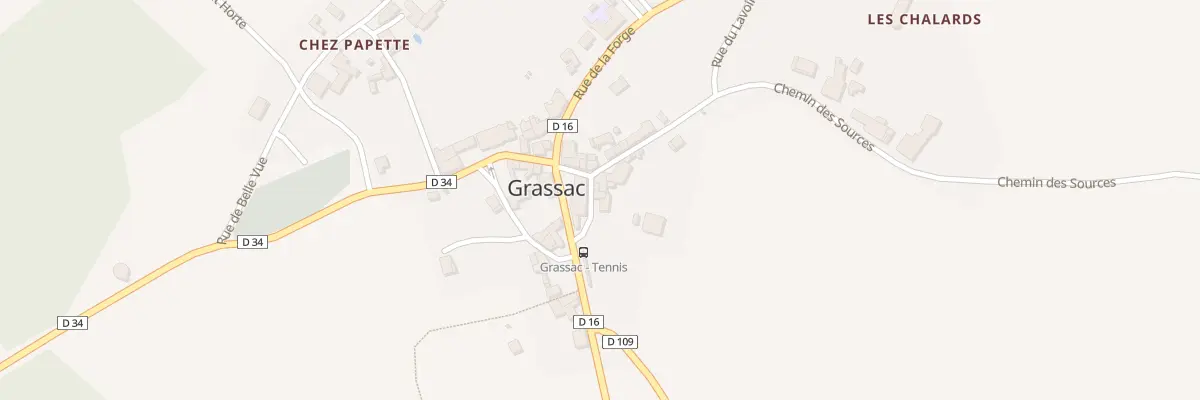 Plan du 4 Che des Sources à Grassac