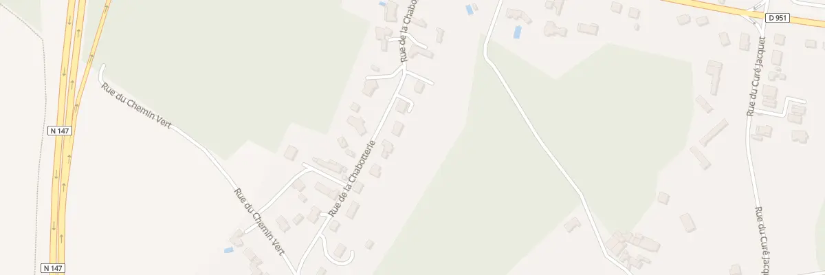 Plan du 202 Rue de la Chabotterie à Mignaloux-Beauvoir