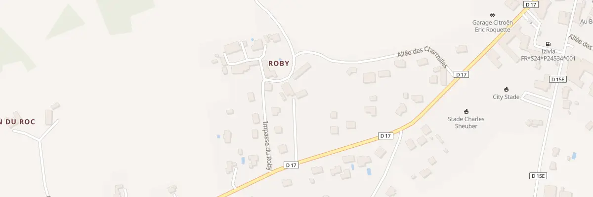 Plan du 36 Rte d’Uffer à Sigoulès-et-Flaugeac