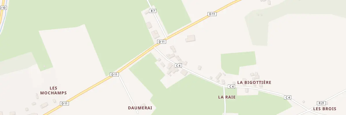 Plan du 5102 La Raie à Nogent-sur-Loir
