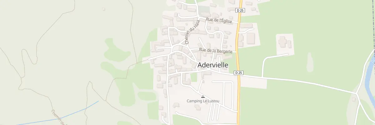 Plan du 8 Rue de l’Ecole à Adervielle-Pouchergues