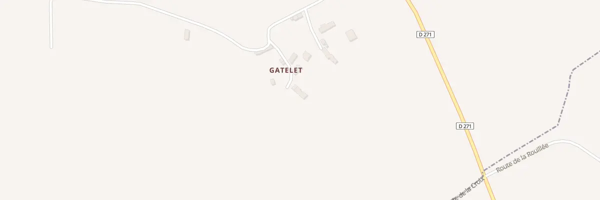 Plan du 9 Le Gatelet à Tellières-le-Plessis