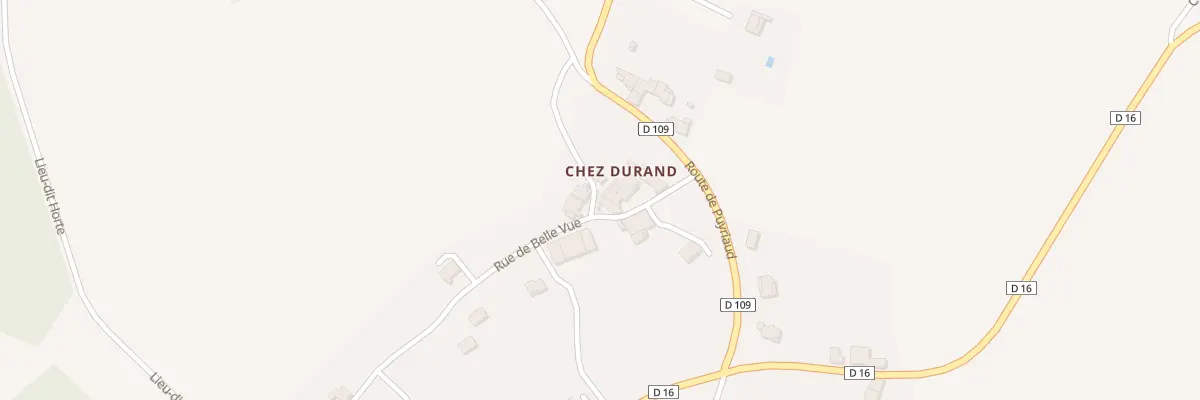 Plan du 5080 Chez Durand à Grassac