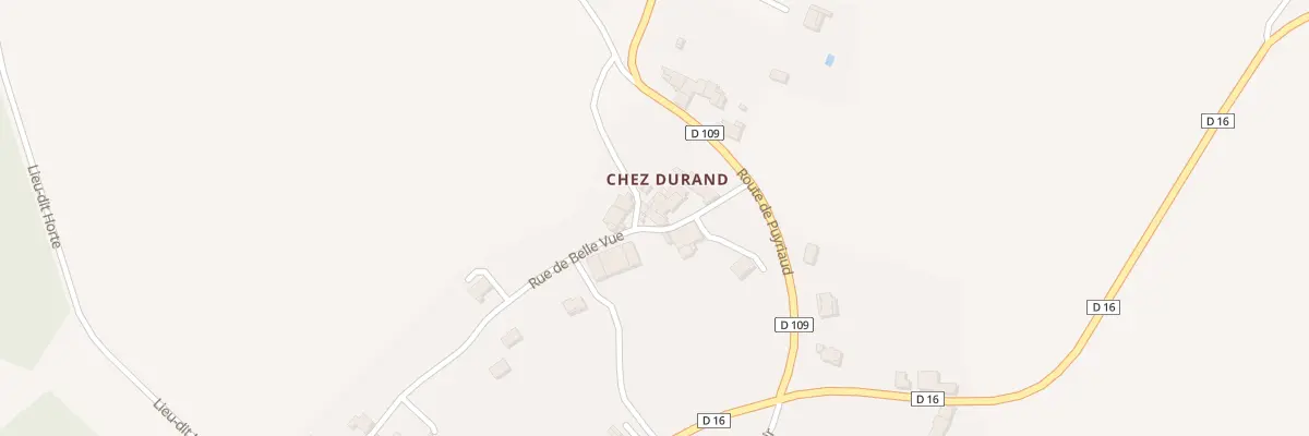 Plan du 12 Rue de Belle Vue à Grassac