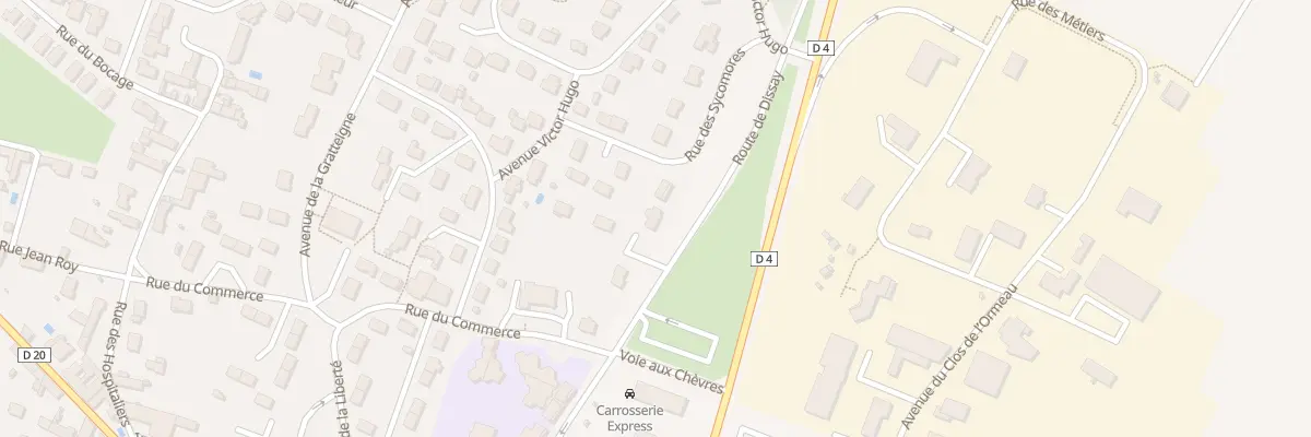 Plan du 7 Imp des Bouleaux à Saint-Georges-lès-Baillargeaux
