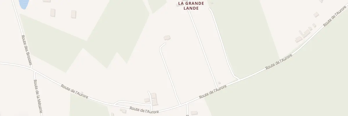 Plan du 341 La Grande Lande à Mazières-de-Touraine