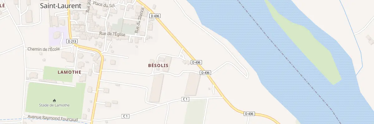 Plan du 402 Rte de Béquin à Saint-Laurent