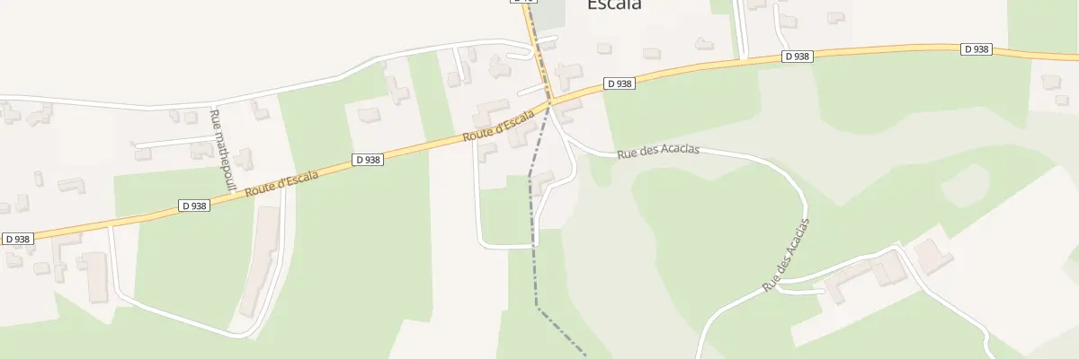 Plan du 4 Rue des Acacias à Escala