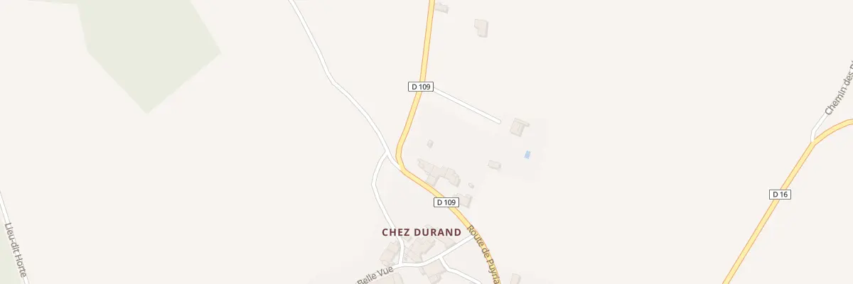 Plan du 18 Rte de Puyriaud à Grassac