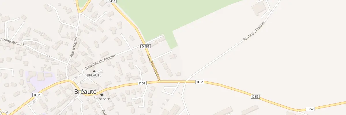 Plan du 8 Rue Jean Foubert à Bréauté
