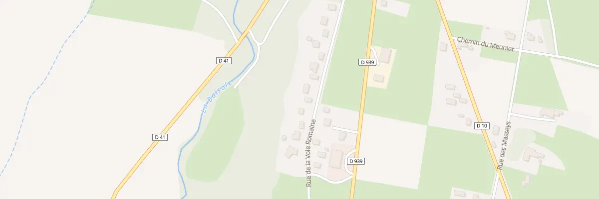 Plan du 24 Rue de la Voie Romaine à Galan