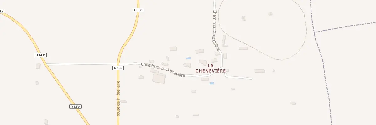 Plan du 154 Che de la Chenevière à Marolles