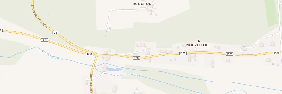 Plan du 101 Imp de Las Coudersas à Bourgnac