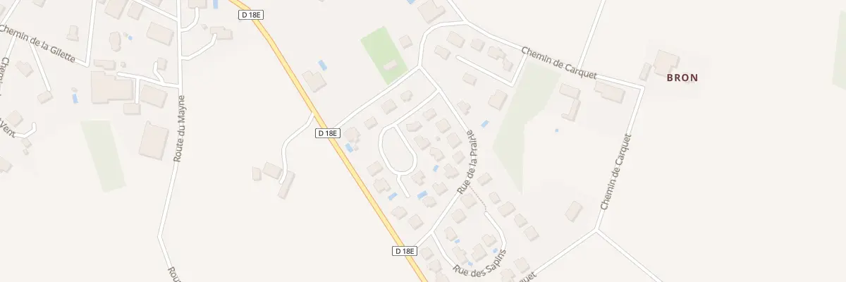 Plan du 22 Rue des Acacias à Eymet