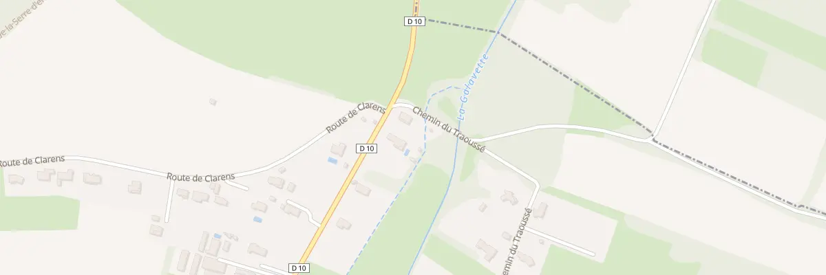 Plan du 390 Che de la Galavette à Lannemezan
