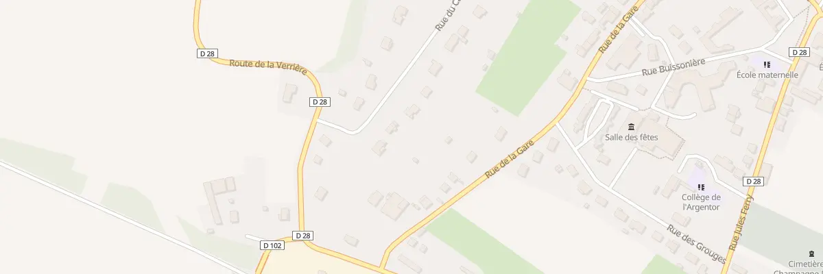 Plan du 15 Rue du Calluraud à Champagne-Mouton