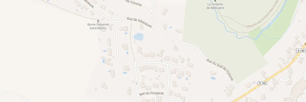 Plan du 18 Rue du Fougerat à Nouaillé-Maupertuis