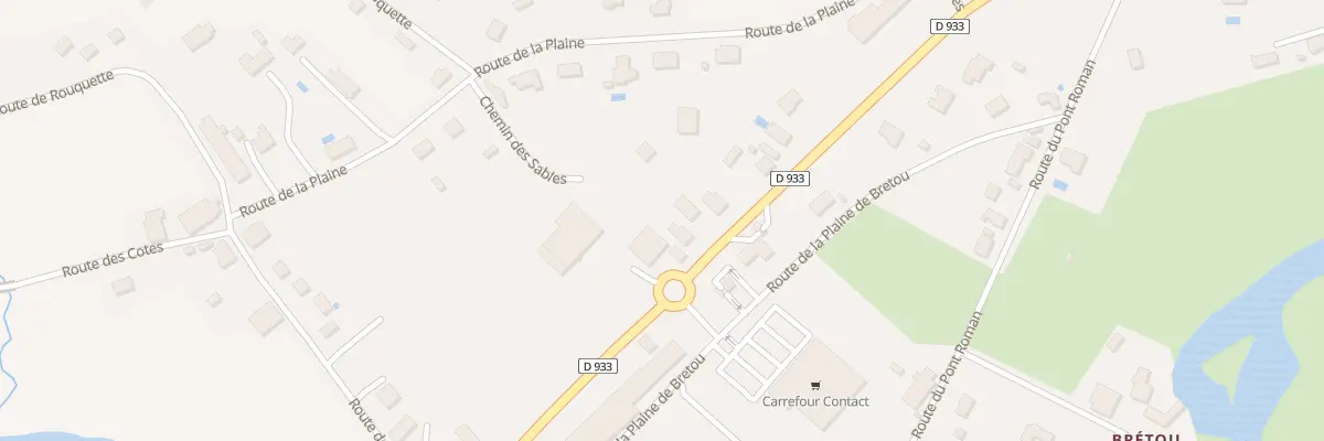 Plan du 9 Rte de Bergerac à Eymet