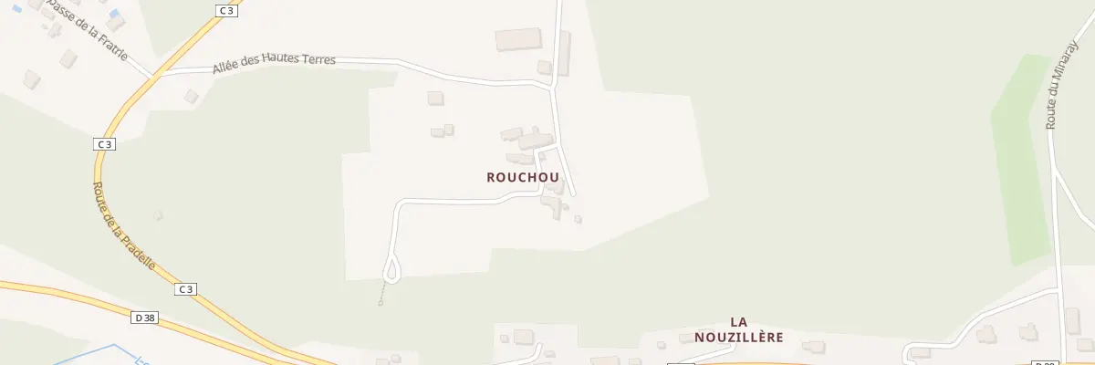 Plan du 421 All des Hautes Terres à Bourgnac