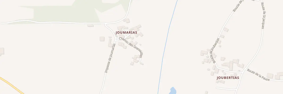 Plan du 211 Joumarias à Celles