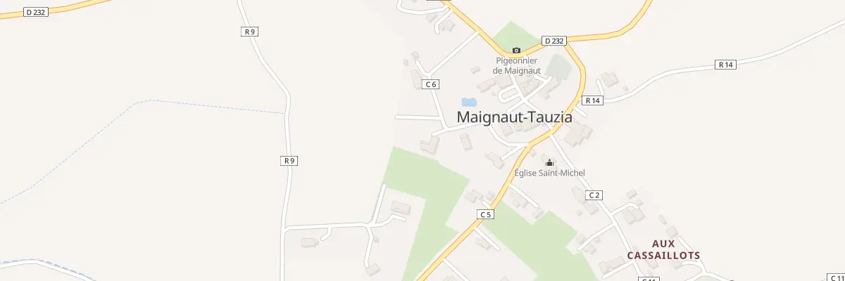 Plan du 8 Che de Ronde à Maignaut-Tauzia