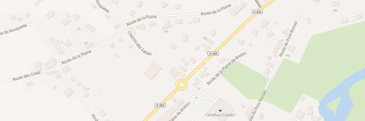 Plan du 11 Rte de Bergerac à Eymet