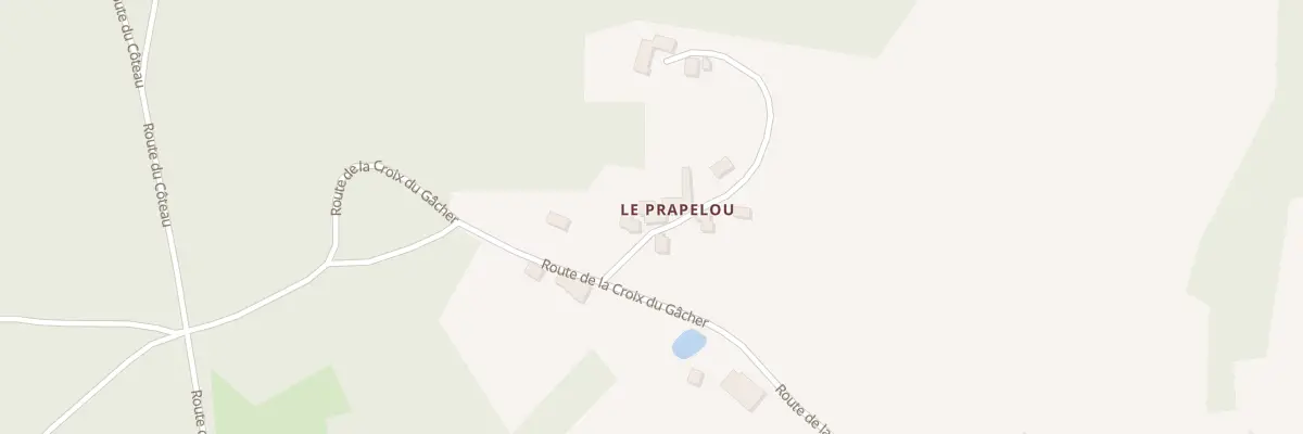 Plan du 11 Le Prapelou à Saint-Vincent-de-Connezac