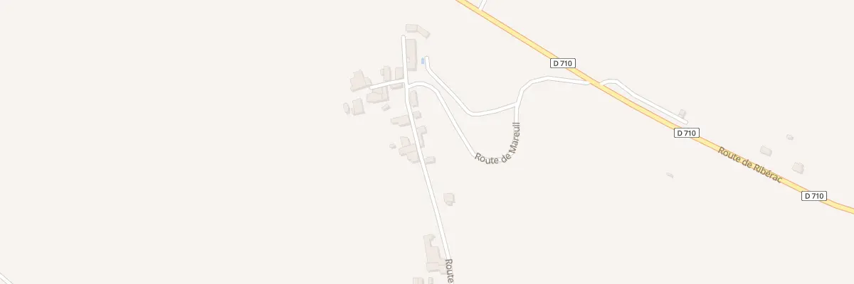 Plan du 3 Mareuil à Saint-Méard-de-Drône