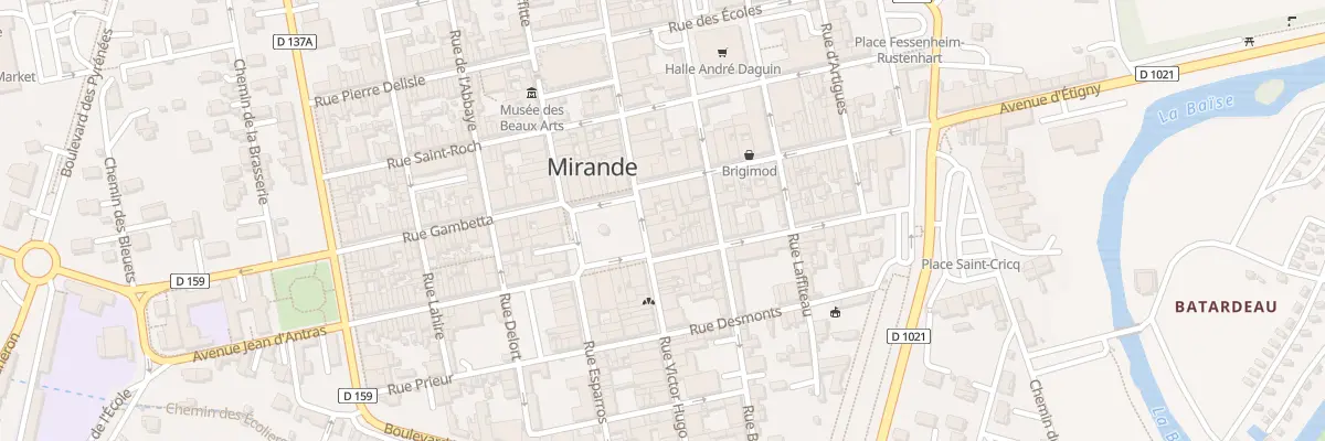 Plan du 3 Pl d’Astarac à Mirande