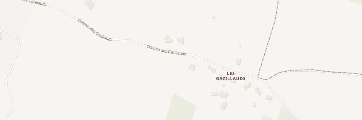 Plan du 405 Les Gazillauds à La Rochefoucauld-en-Angoumois