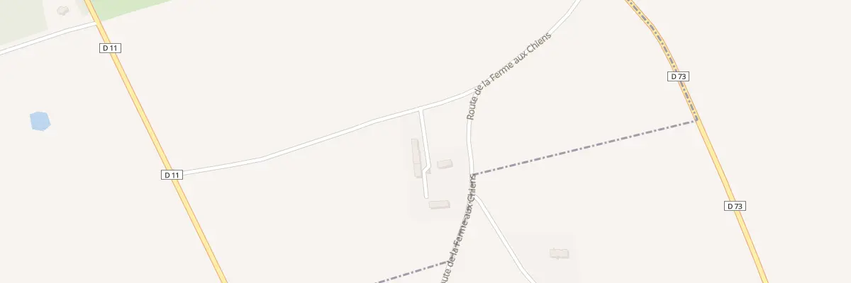 Plan du 5 Frm aux Chiens à Tourville-les-Ifs