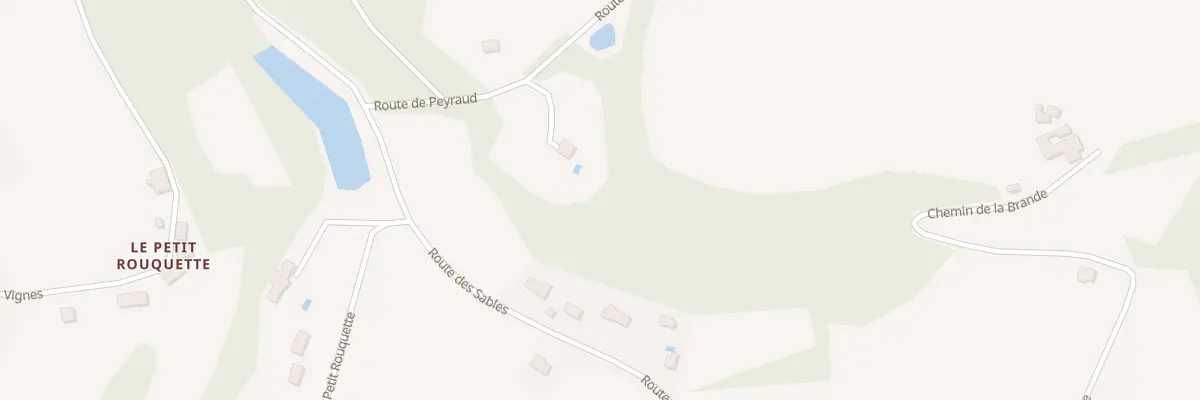 Plan du 150 Rte de Peyraud à Eymet