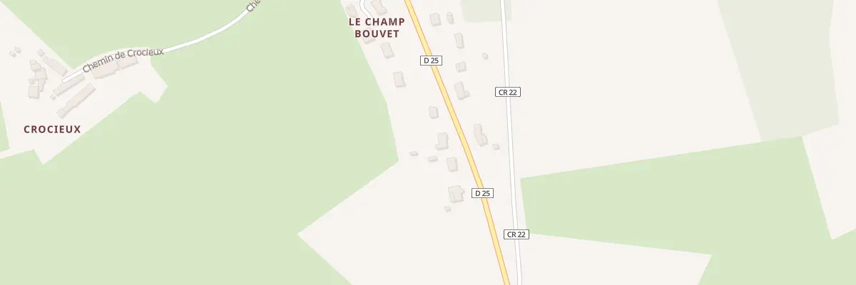Plan du 731 Rte de Torcé à Lombron