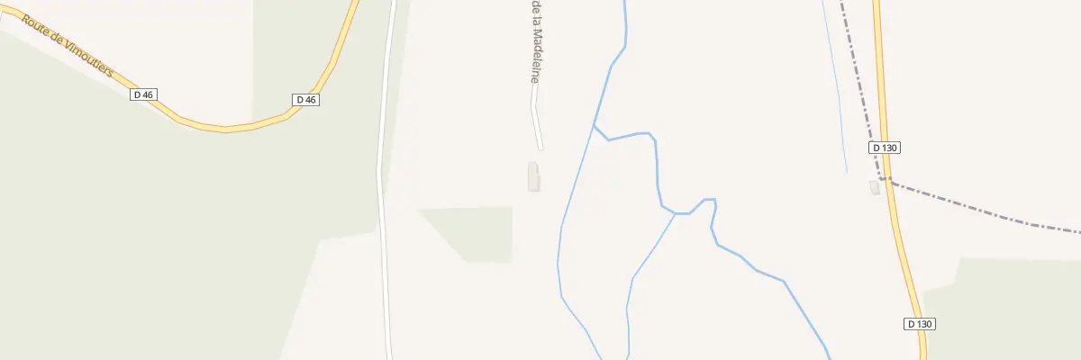 Plan du 383 Imp de la Madeleine à La Vespière-Friardel
