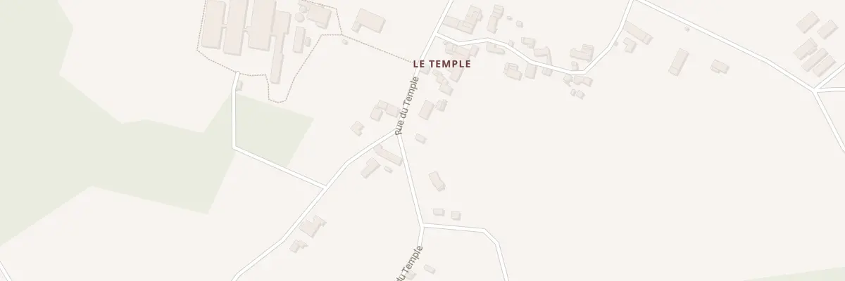 Plan du 10 Rue du Temple à Cellefrouin