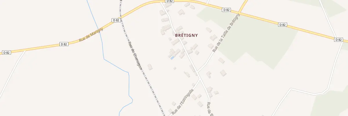 Plan du 21 Rue de Bretigny à Beaumont Saint-Cyr