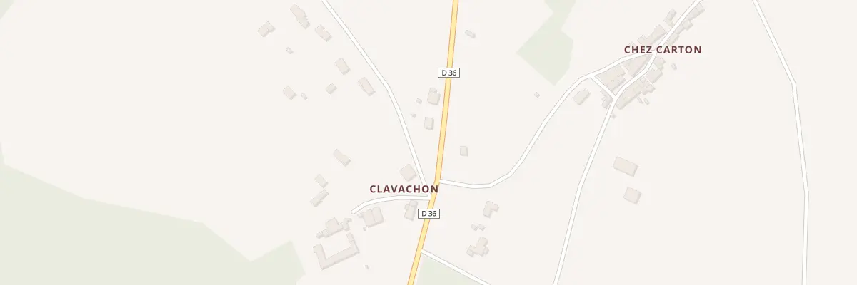 Plan du 4 Clavachon à Champagne-Mouton