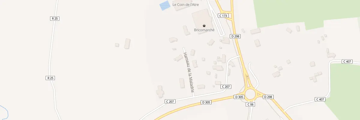 Plan du 5426 La Maladrie à Luceau