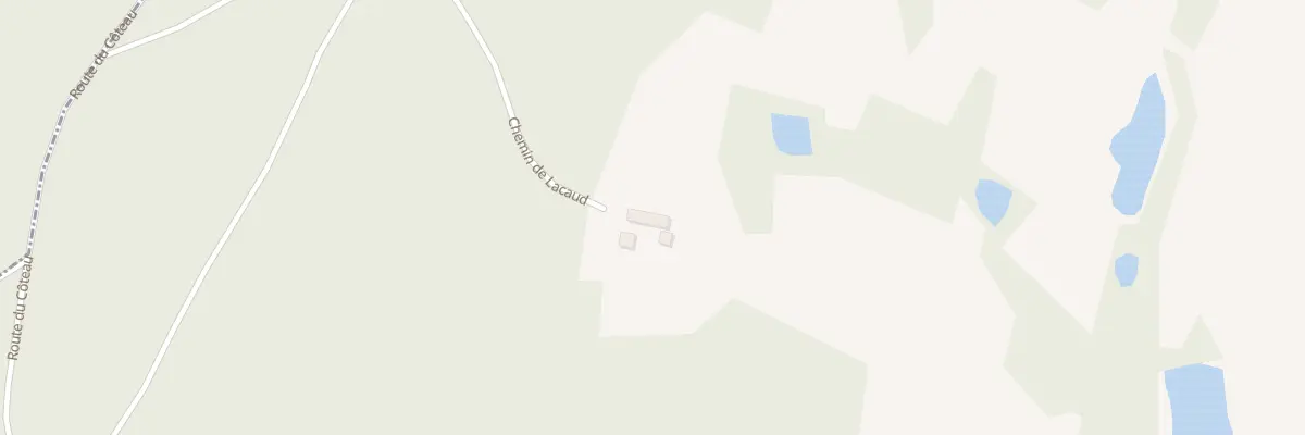 Plan du 39 Lacaud à Saint-Vincent-de-Connezac