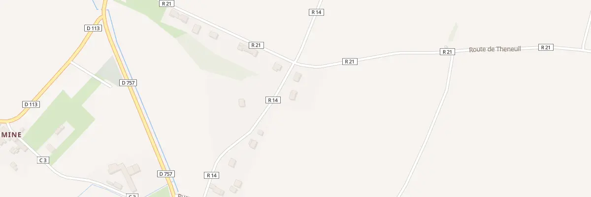 Plan du 6A Rue des Sonneries à Brizay