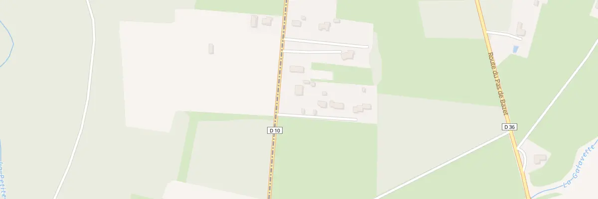 Plan du 53 Rte de Lannemezan à Clarens